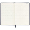 Moleskine Black Hard Cover Large 12- Month Daily 2025 Planner