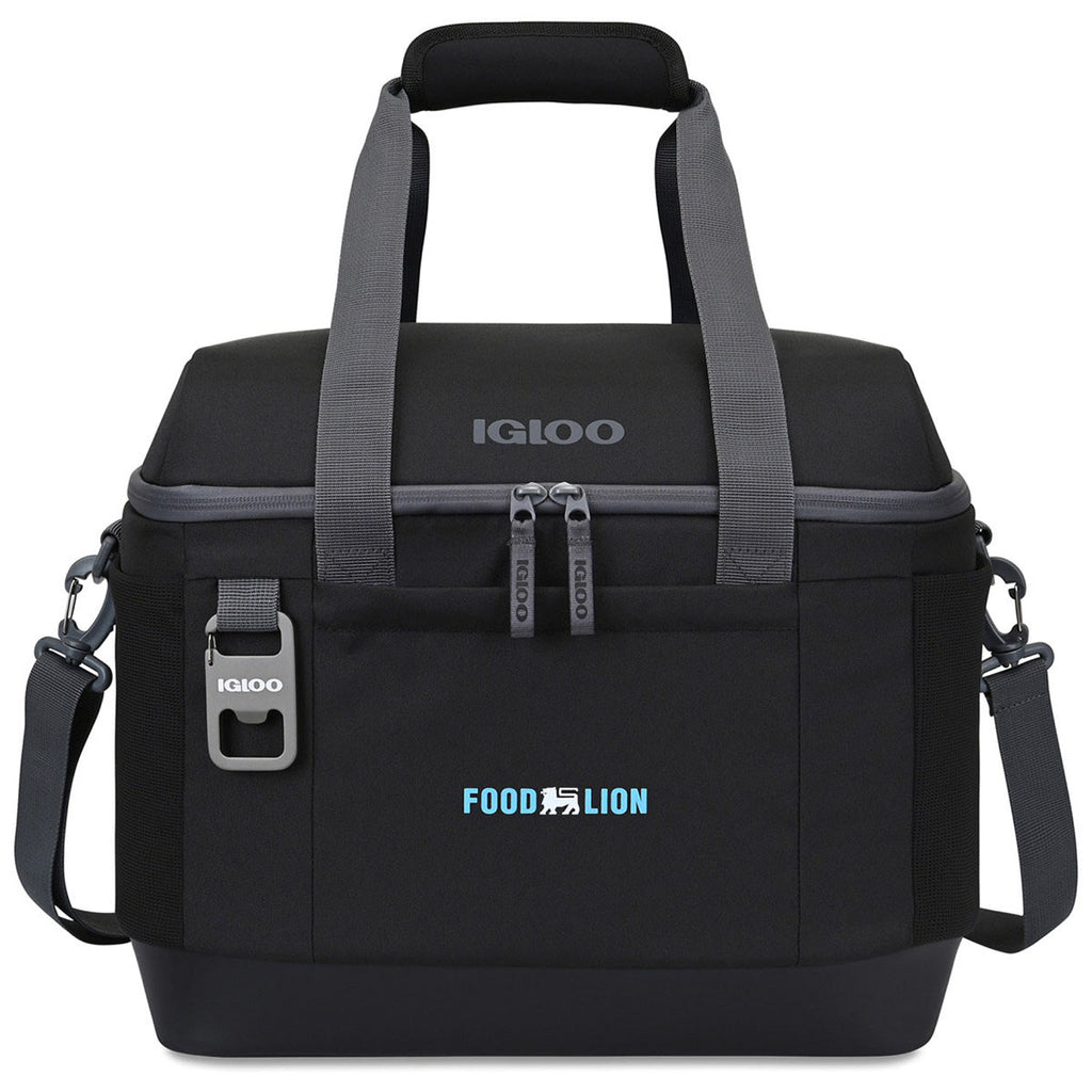 Igloo Black Day Chiller XL Box 38 Can Soft Cooler