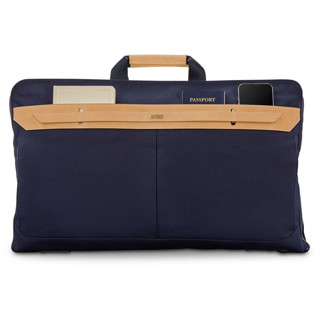 Hartmann Midnight Navy Reserve Trifold Garment Bag