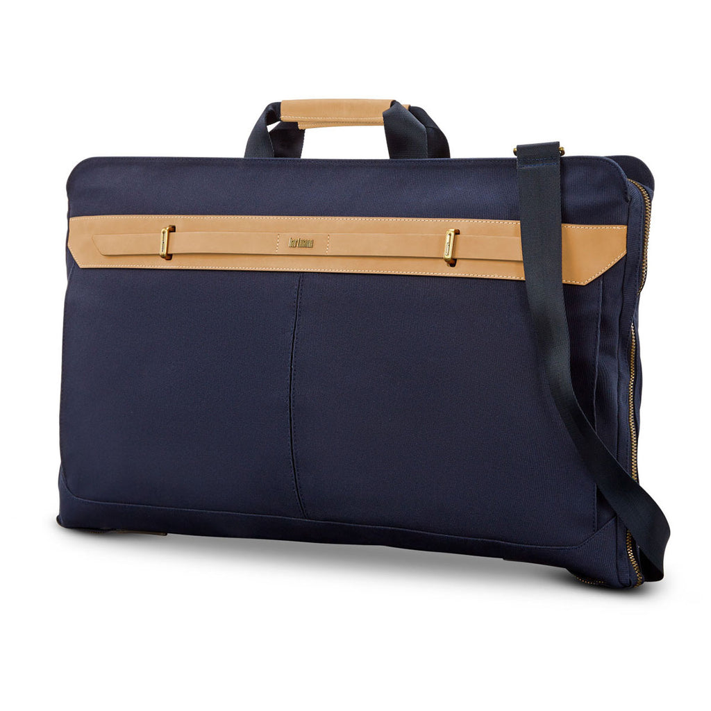 Hartmann Midnight Navy Reserve Trifold Garment Bag