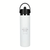 Hydro Flask White Wide Mouth 24oz Bottle with Flex Straw Cap