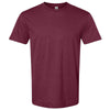 Gildan Men's Maroon Mist Softstyle CVC T-Shirt