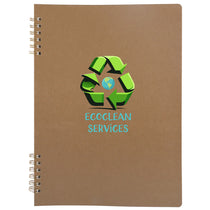Handstands Almond Harvest Fruit Fiber Ring Bound Notebook