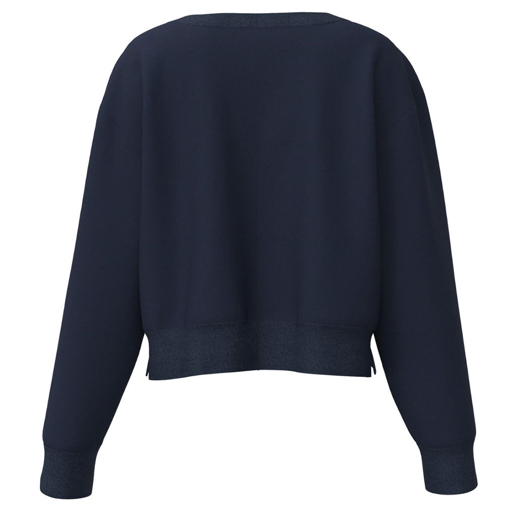 A. PUTNAM Women's Dress Blues V-Neck Cardigan