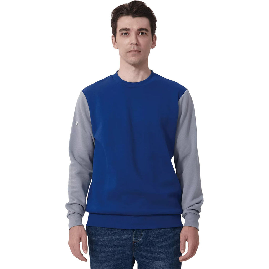 Levelwear Men's Team Royal/Pebble Ultimate Crew