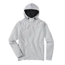 UNRL Unisex Heather Grey Crossover Hoodie II