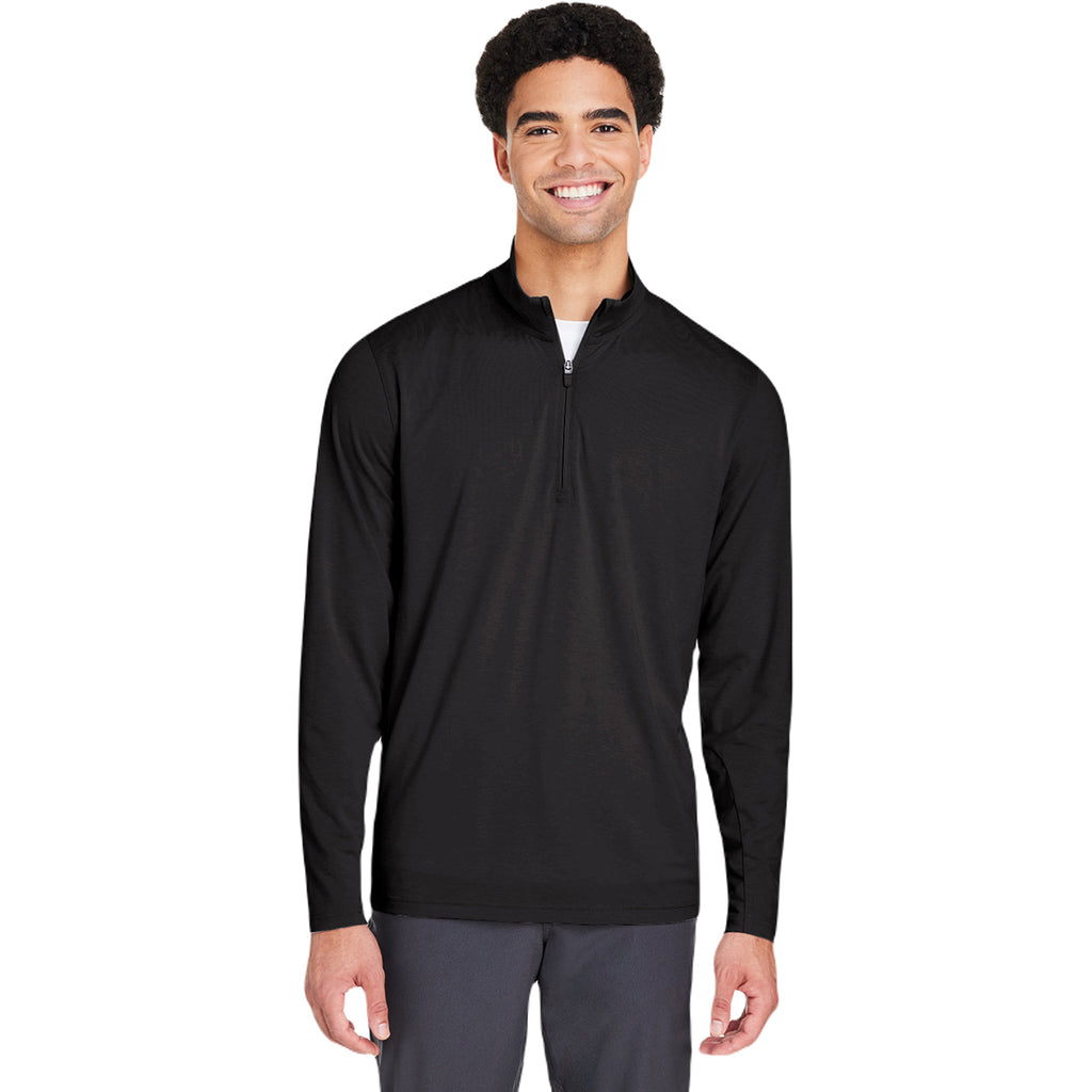 Puma Golf Men's Puma Black Bandon Quarter-Zip