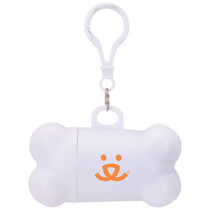 SnugZ White Bella Pet Waste Bag Dispenser