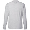 Vineyard Vines Unisex Grey Heather/Blue Blazer Long Sleeve Pocket T-Shirt