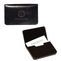 Leeman Black Soho Magnetic Card Case