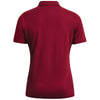 Under Armour Women's Cardinal/White Tech Team Polo
