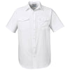 Columbia Men's White Utilizer II Solid Performance Short-Sleeve Shirt