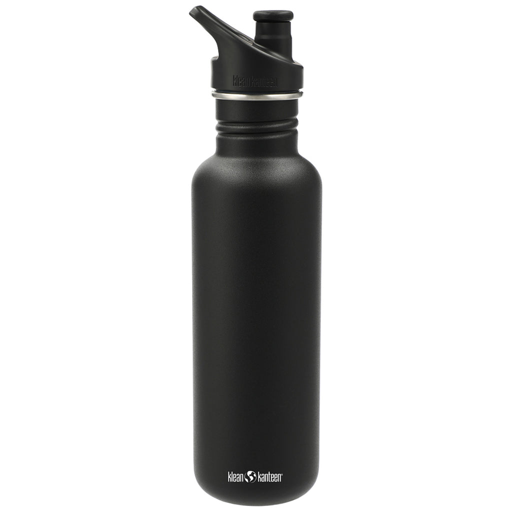 Klean Kanteen Black Eco Classic 27oz - Sport Cap