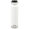 Klean Kanteen White Eco Insulated Classic 20oz - Loop Cap