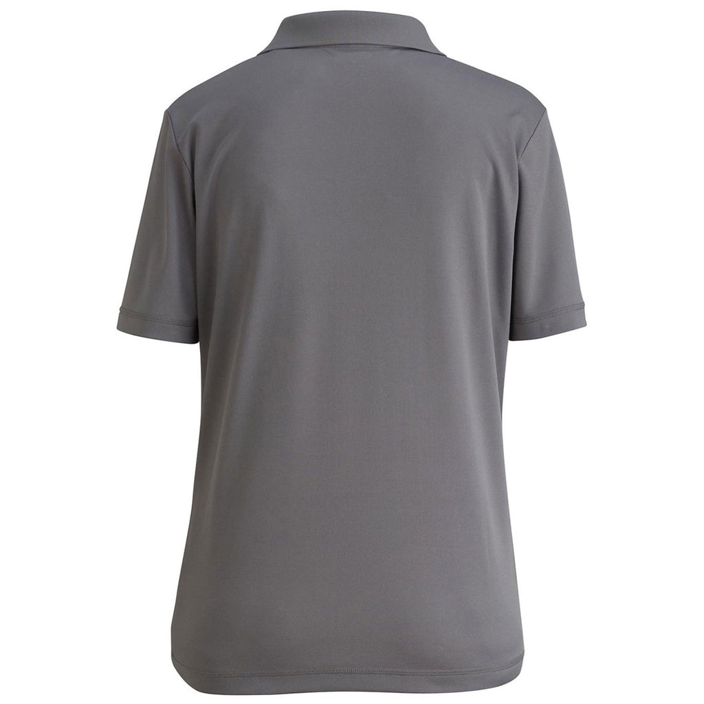 Edwards Women's Cool Grey Mini-Pique Snag-Proof Polo