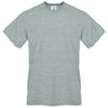 Next Level Unisex Snow Heather Green Sueded Snow Crewneck T-Shirt