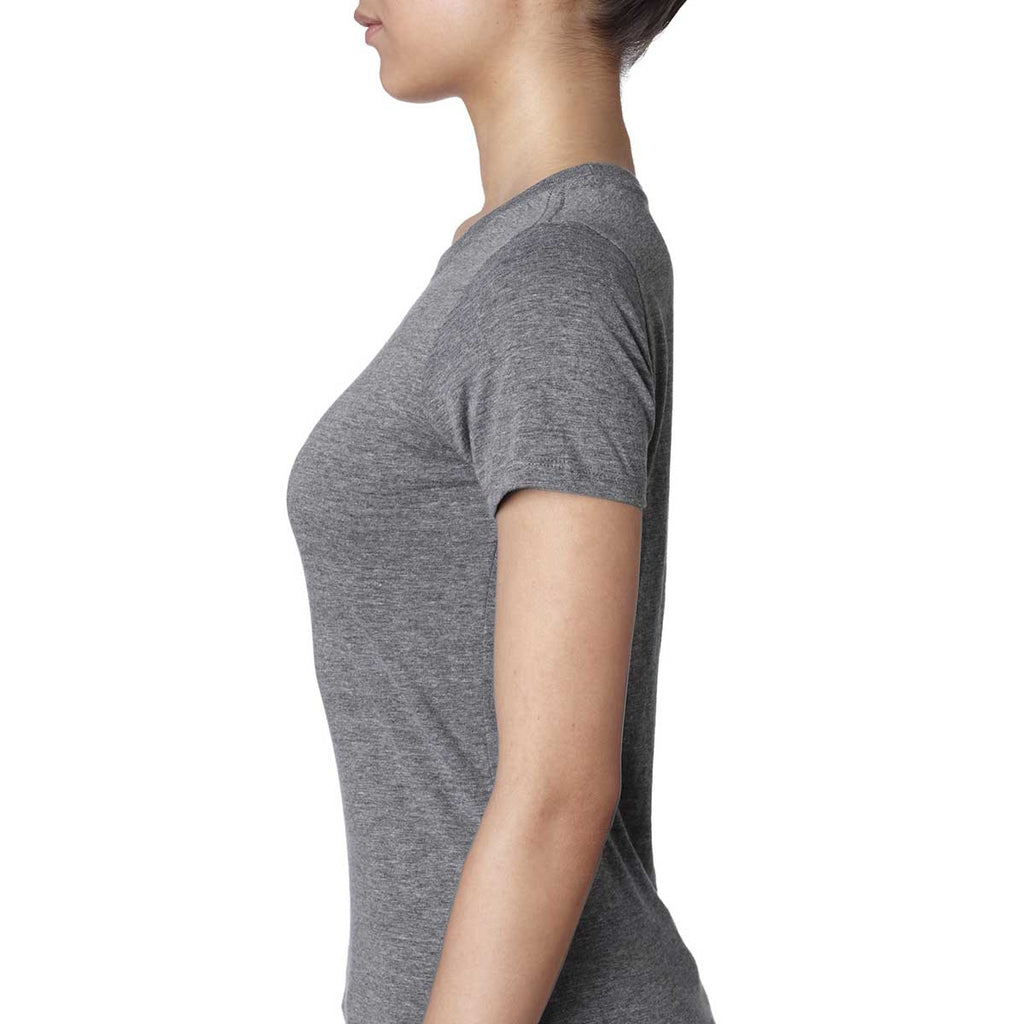 Next Level Women's Premium Heather Triblend Crew