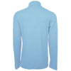 Charles River Men's Chambray Waffle Quarter Zip Pullover
