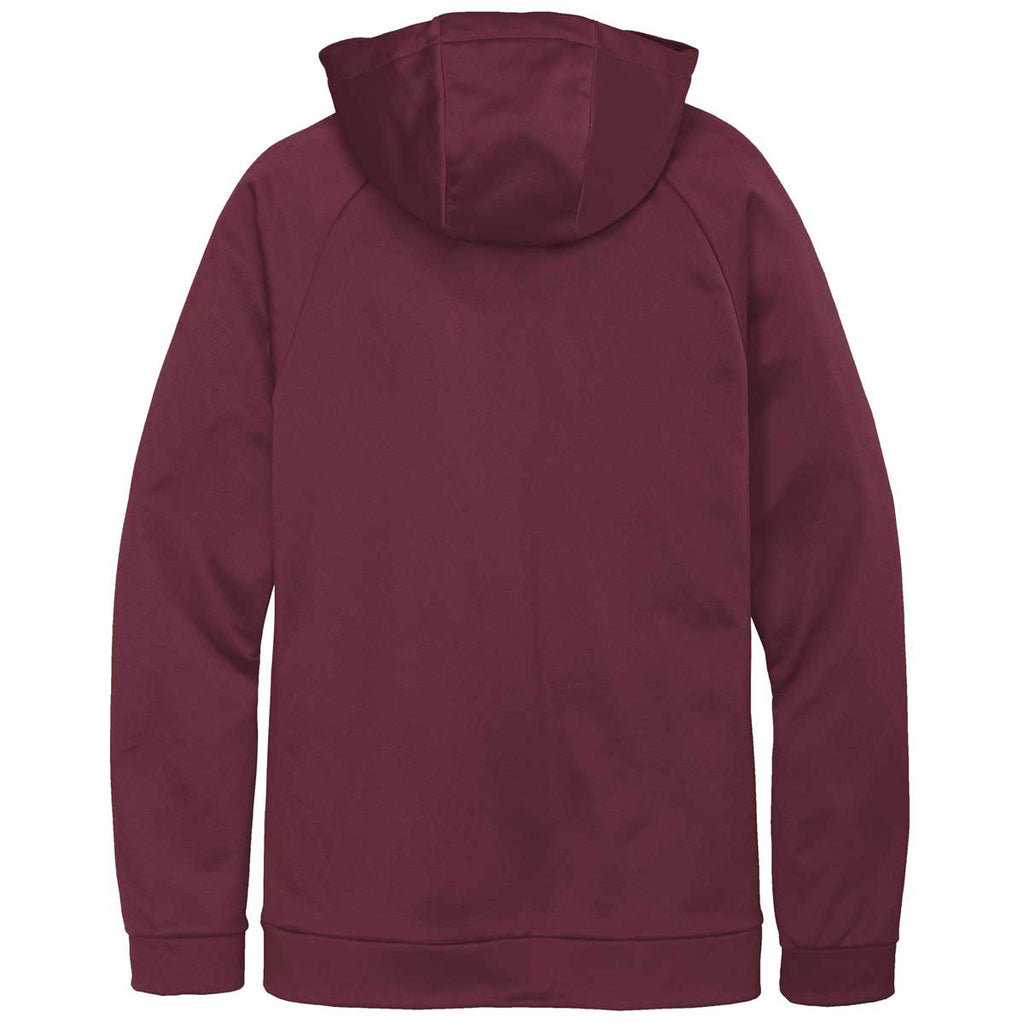 Nike Men's Team Dark Maroon Therma-FIT Pullover Fleece Hoodie