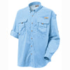 Columbia Men's Sail Blue Bahama II L/S Shirt