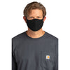 Carhartt Black Cotton Ear Loop Face Mask (3 pack)