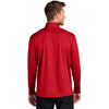 Port Authority Men's Rich Red C-FREE Double Knit 1/4-Zip