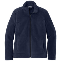 Port Authority Women's Insignia Blue/River Blue Navy Ultra Warm Brushed Fleece Jacket