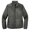 Port Authority Women's Sterling Grey/ Graphite Packable Puffy Jacket