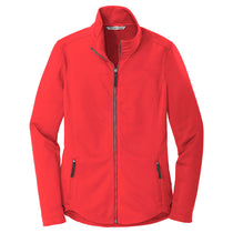Port Authority Women's Red Pepper Collective Smooth Fleece Jacket