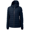 Cutter & Buck Women's Navy Blue Ridge Repreve Eco Insulated Puffer Jacket