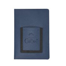 Leeman Navy Blue Roma Journal with Phone Pocket