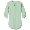 Port Authority Women's Misty Sage 3/4-Sleeve Tunic Blouse