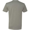 Next Level Men's Stone Grey Premium Fitted CVC Crew Tee