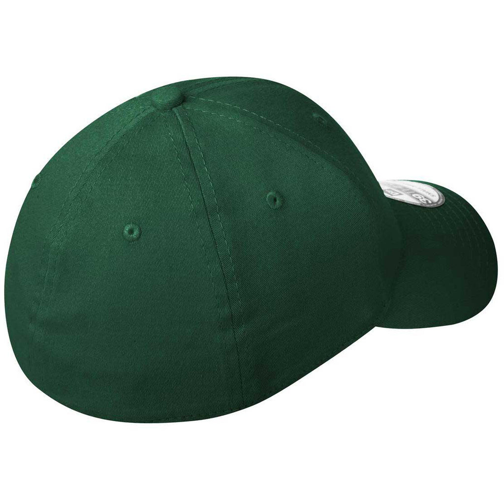 New Era 39THIRTY Dark Green Structured Stretch Cotton Cap