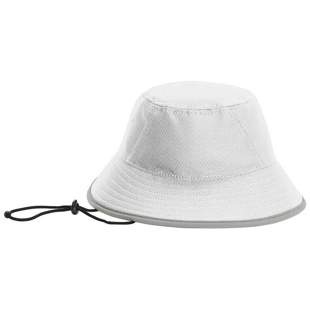 New Era White/Rainstorm Grey Hex Era Bucket Hat