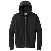 New Era Men's Black Heritage Fleece Full-Zip Hoodie