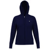 Original Penguin Women's Black Iris Blue Full Zip Hoodie