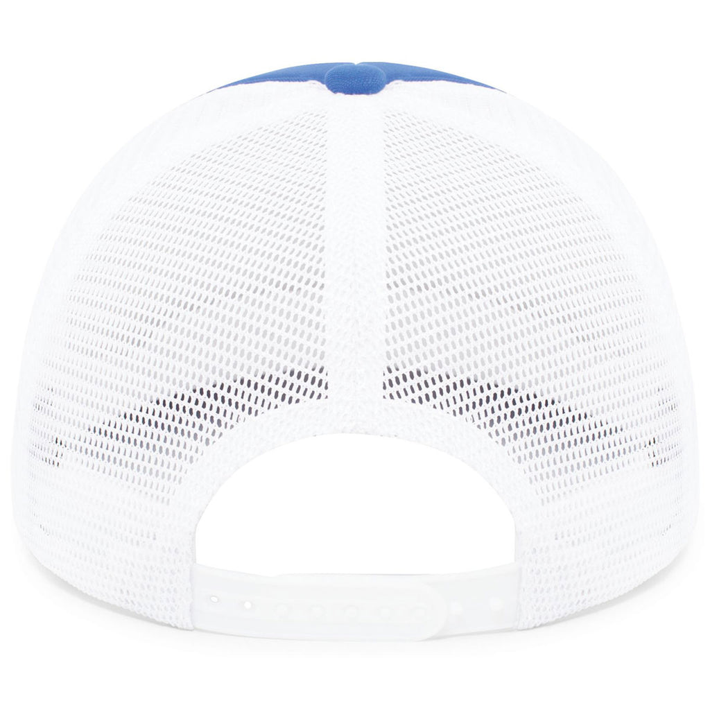 Pacific Headwear Royal/White/Royal Foamie Fresh Trucker Cap