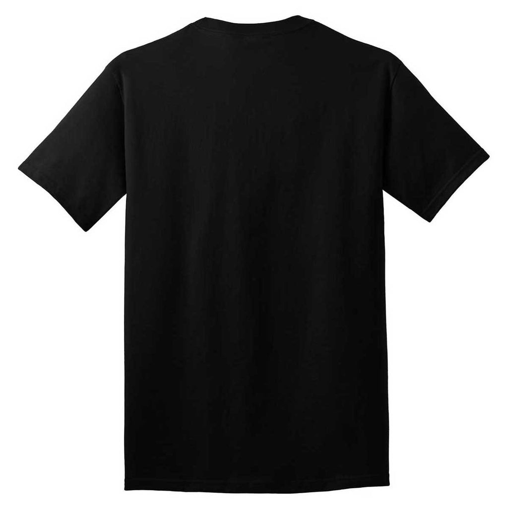 Port & Company Men's Jet Black Core Cotton Tee