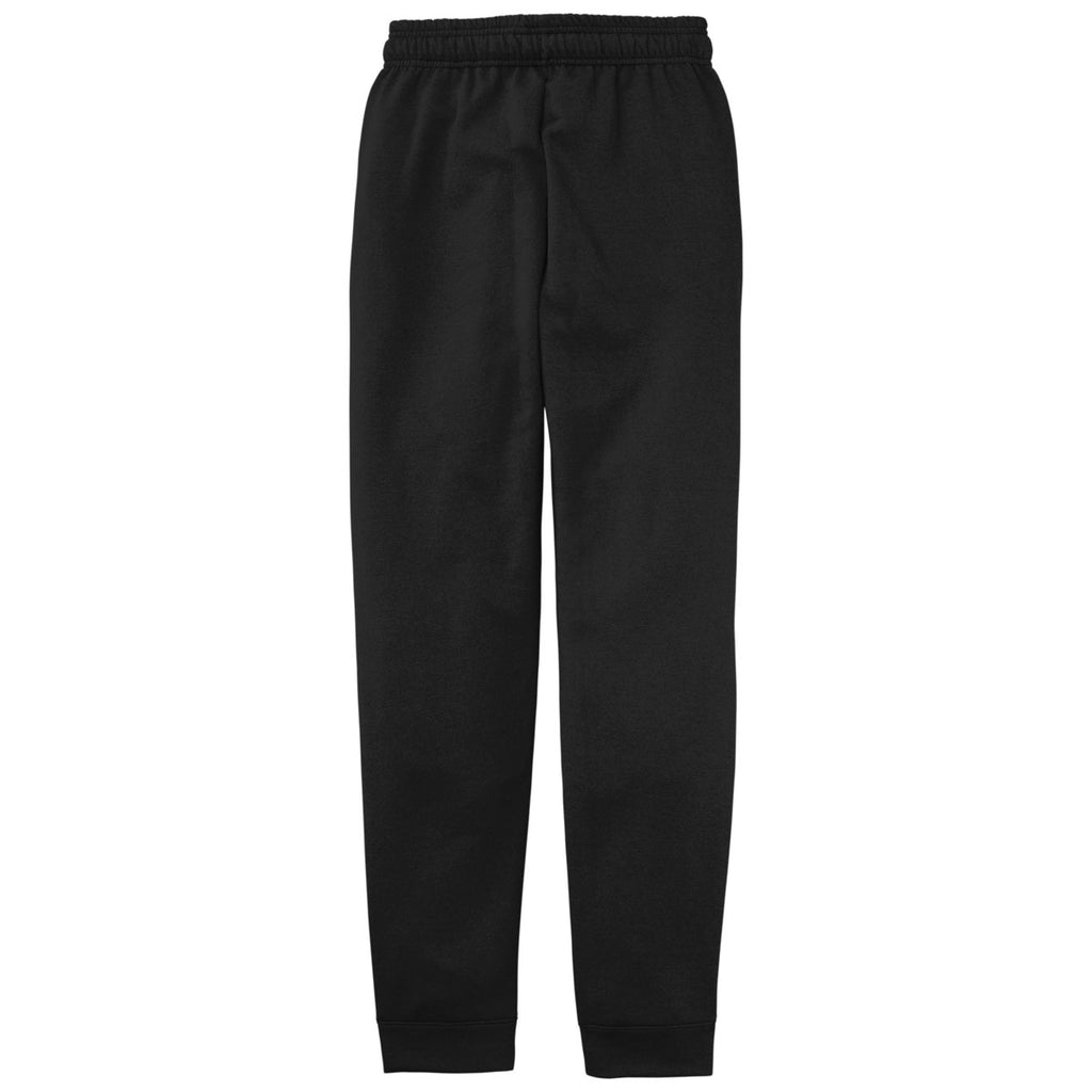 Port & Company Men's Jet Black Core Fleece Jogger