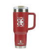 Pelican Red Porter 40 oz. Recycled Double Wall Stainless Steel Travel Tumbler