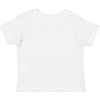 Rabbit Skins Toddler White Cotton Jersey T-Shirt