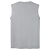 Sport-Tek Men's Silver Sleeveless PosiCharge Competitor Tee