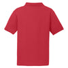 Sport-Tek Men's True Red PosiCharge RacerMesh Polo