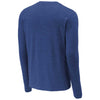 Sport-Tek Men's True Royal Heather Exchange 1.5 Long Sleeve Crew