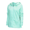 BAW Women's Mint Scuba Full Zip Sweatshirt