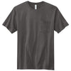 Volunteer Unisex Grey Steel Knitwear All-American Pocket Tee
