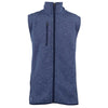 Zusa Men's True Navy Heather Midtown Fleece Vest