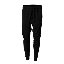 BAW Men's Black Tri-Blend Performance Jogger Pant