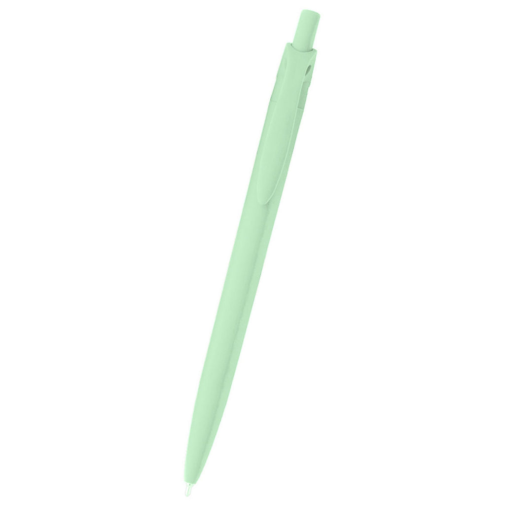 Sleek Write Mint Green Rubberized Pen